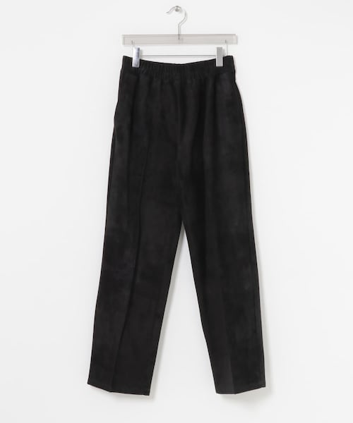 URBAN RESEARCH(アーバンリサーチ)の「semoh Suede Pants(その他パンツ・メンズ・BLACK・1/2)」の1枚目の写真