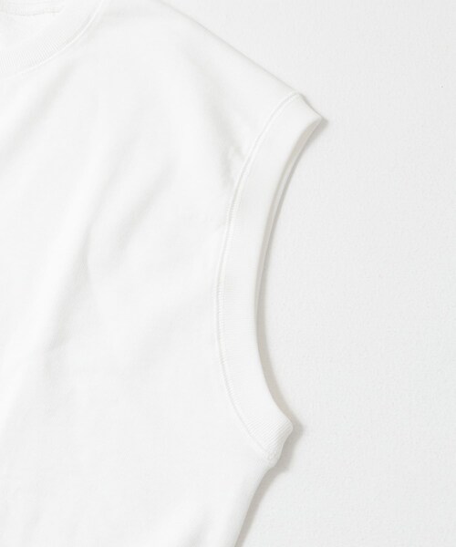 ITEMS URBANRESEARCH（アイテムズ アーバンリサーチ）の「裏毛ノースリーブベスト（ベスト・レディース・OFF/GRY/GRN・FREE）」の13枚目の写真