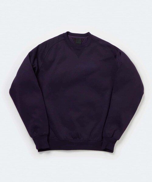 URBAN RESEARCH（アーバンリサーチ）の「DAIWA PIER39　TECH SWEAT CREW FREEDOM SLEEVE（スウェット・メンズ・BLACK/PURPLE/BROWNKHAKI/H GRAY・S/M/L/XL）」の4枚目の写真