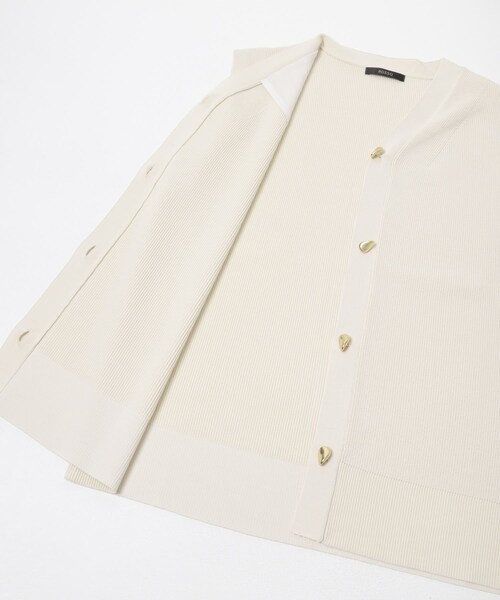 URBAN RESEARCH ROSSO（アーバンリサーチロッソ）の「ショルダータックニットベスト（ベスト・レディース・DARK BROWN/IVORY・Free）」の14枚目の写真