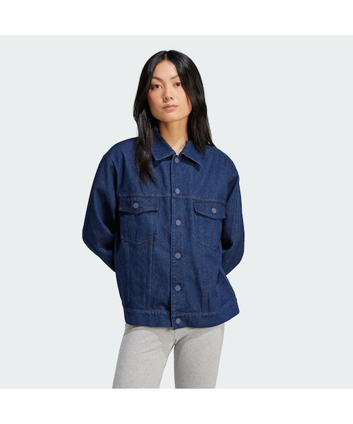 adidas（アディダス）の「adidas × KSENIASCHNAIDER デニムジャケット 