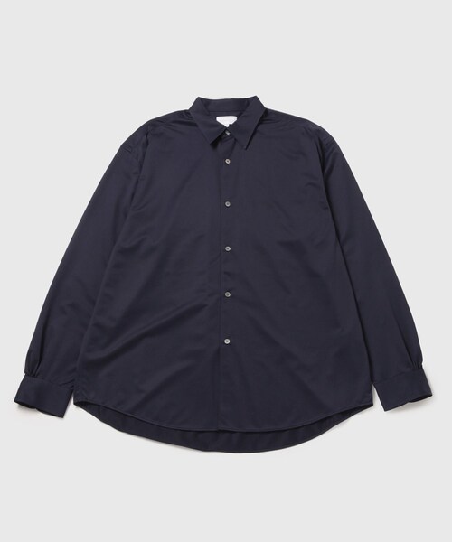 ADAM ET ROPE'(アダムエロペ)の「【KANEMASA FIL./カネマサフィル】46G Modest Shirt(シャツ/ブラウス・メンズ・ホワイト/ネイビー/サックス・L/M)」の4枚目の写真