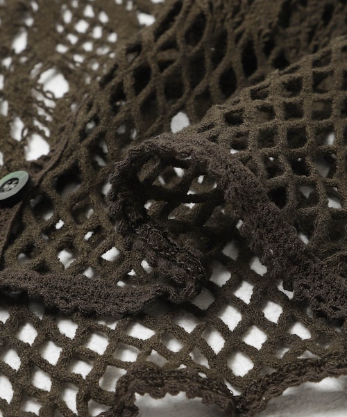 URBAN RESEARCH(アーバンリサーチ)の「EUCHRONIA STRETCH LACE CARDIGAN(カーディガン/ボレロ・レディース・IVORY/KHAKI・Free)」の10枚目の写真