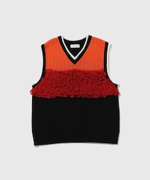 ADAM ET ROPE' | 【LIBRIO MENDONCA/リブリオ メンドンサ】KNIT MOP VEST(ベスト)