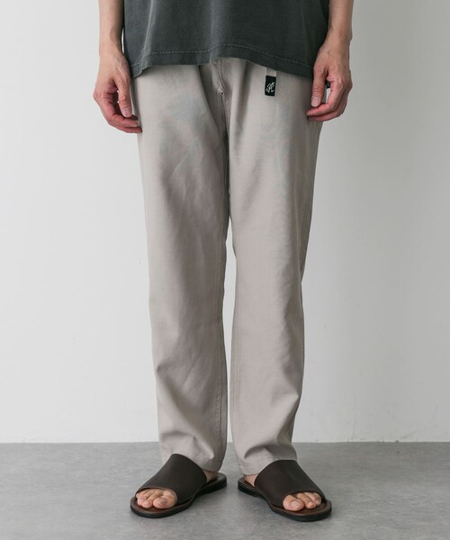 URBAN RESEARCH DOORS（アーバンリサーチドアーズ）の「『別注』Gramicci　Linen Blend Pants（その他パンツ・メンズ・NATURAL/OLD BLUE/CHARCOAL/BLACK・S/M/L）」の18枚目の写真