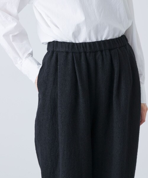 かぐれ（カグレ）の「ウールテーパードパンツ（その他パンツ・レディース・BLACK/CHARCOAL・Free）」の13枚目の写真