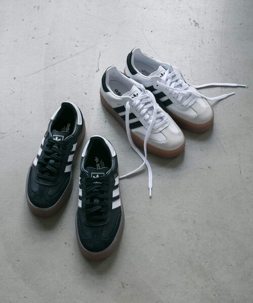 URBAN RESEARCH（アーバンリサーチ）の「adidas　SAMBAE W（スニーカー・レディース・コアブラック・23/23.5/24/24.5/25）」の4枚目の写真