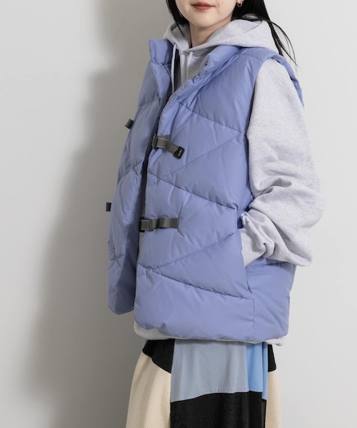THE GOODLAND MARKET（ザグッドランドマーケット）の「F/CE.　DOWN LIFE JACKET VEST（その他アウター・メンズ・Black/Beige/Purple・M）」の5枚目の写真