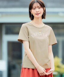 nissen | 【綿１００％】プリントTシャツ（接触冷感・UVカット）（選べる柄）＜大きいサイズ有＞(Tシャツ/カットソー)