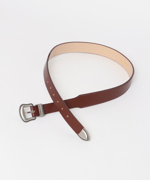 URBAN RESEARCH Sonny Label（アーバンリサーチサニーレーベル）の「Wrangler　WESTERN BELT（ベルト・メンズ・BLACK/WINE・one）」の7枚目の写真