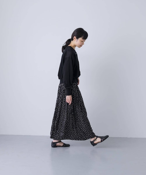 かぐれ（カグレ）の「コットンエアリーカーディガン（カーディガン/ボレロ・レディース・YELLOW/GRAY/BLACK・FREE）」の9枚目の写真