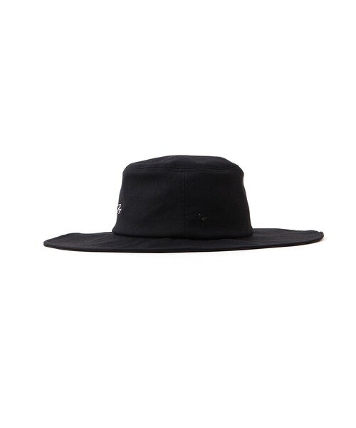 ROPE'（ロペ）の「【調節付き】フロントロゴ麻混つば広ハット（ハット・レディース・ブラック/グレー/ホワイト・F）」の13枚目の写真