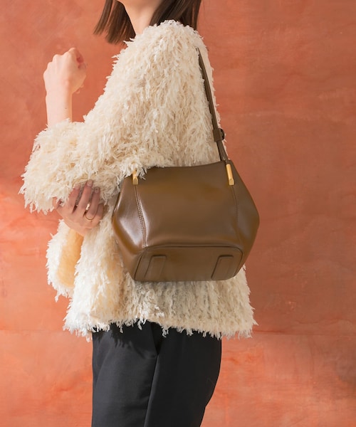 URBAN RESEARCH ROSSO（アーバンリサーチロッソ）の「MARRON BAG（トートバッグ・レディース・goldbrown/softblack/mistywhite・Free）」の4枚目の写真