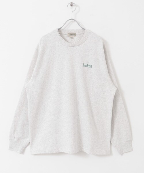 URBAN RESEARCH DOORS（アーバンリサーチドアーズ）の「L.L.Bean JAPAN EDITION　UNION LONG SLEEVE T-SHIRTS（Tシャツ/カットソー・メンズ・WHITE/BIRCH/TOP GREY/TOP SAX/TOP RED/NAVY・M/L/XL）」の17枚目の写真
