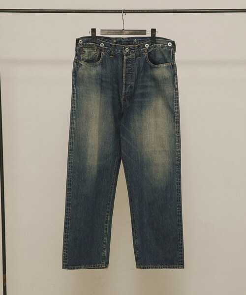 URBAN RESEARCH（アーバンリサーチ）の「A PRESSE　No.22 Washed Wide Denim Pants（デニムパンツ・メンズ・INDIGO・30-30/32-30/34-30/36-30）」の2枚目の写真