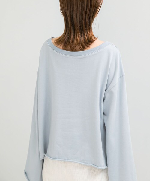 URBAN RESEARCH ROSSO（アーバンリサーチロッソ）の「オフショルライトスウェット（スウェット・レディース・L/BEIGE/MOON STONE・FREE）」の19枚目の写真