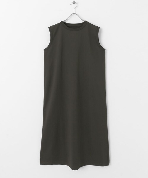 EKAL（エカル）の「『吸水速乾/UVカット』DRY OUT SLEEVLESS ONE-PIECE（ワンピース・レディース・ネイビー/アイボリー/サルチャ/チャコール・FREE）」の22枚目の写真