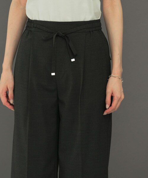 URBAN RESEARCH ROSSO（アーバンリサーチロッソ）の「ウール混ウォッシャブルイージーパンツ（その他パンツ・レディース・CHARCOAL/L/GRAY/YELLOW・36/38）」の14枚目の写真