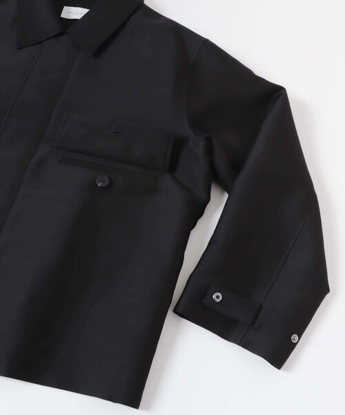 URBAN RESEARCH（アーバンリサーチ）の「new basic　WOOL SILK BOX JACKET（テーラードジャケット・レディース・BLACK・FREE）」の16枚目の写真
