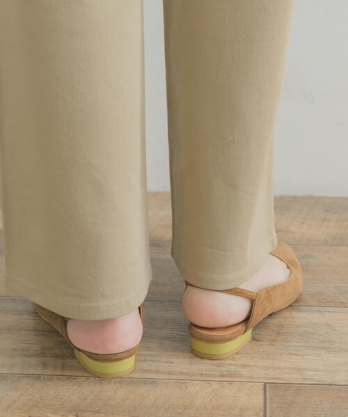 URBAN RESEARCH ROSSO（アーバンリサーチロッソ）の「『MADE IN JAPAN』F by ROSSO　バックストラップスウェードパンプス（パンプス・レディース・TERRACOTTA/K/BROWN・36/37/38）」の6枚目の写真
