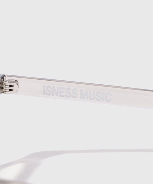 ADAM ET ROPE'（アダムエロペ）の「【ISNESS MUSIC/イズネス ミュージック】VEGA SUNGLASSES（サングラス・メンズ・ライトグレー/ブルー系・F）」の9枚目の写真