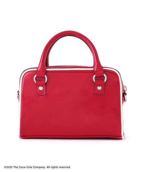 ROPE' PICNIC(ロペピクニック)の「【Coca-Cola】2WAYエナメルミニボストンバッグ(ボストンバッグ・レディース・ライトグリーン/レッド・F)」の9枚目の写真