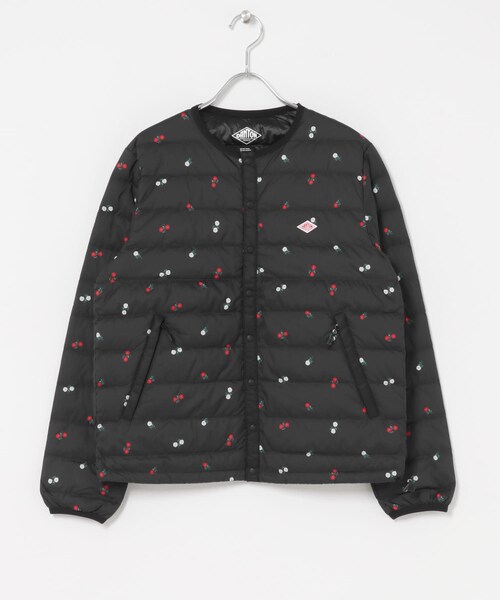 URBAN RESEARCH DOORS（アーバンリサーチドアーズ）の「DANTON　INNERDOWNJACKET（その他アウター・レディース・BLACKFL・S）」の2枚目の写真