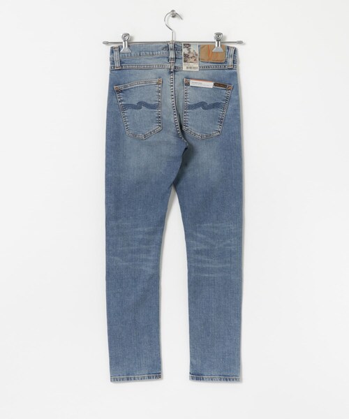 THE GOODLAND MARKET（ザグッドランドマーケット）の「NUDIE JEANS　Lean Dean 416 Broken Blue（デニムパンツ・レディース・INDIGO・26/27/28）」の6枚目の写真