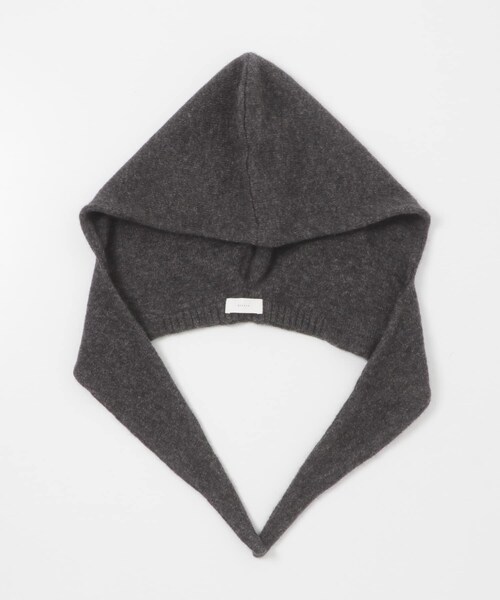 かぐれ（カグレ）の「ヤクウールフードマフラー（マフラー・レディース・CHARCOAL/MOCHA・Free）」の18枚目の写真