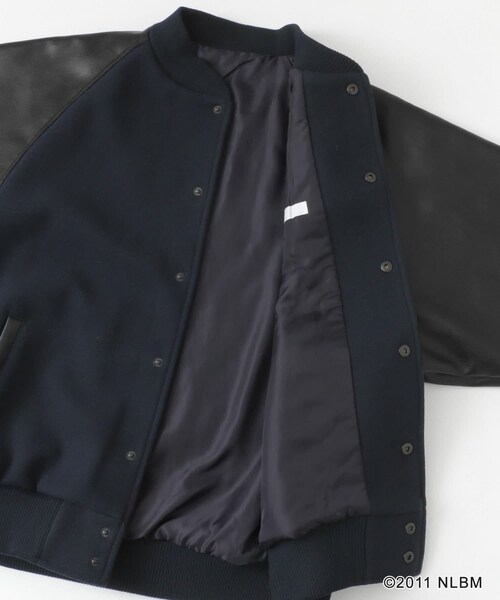 SENSE OF PLACE by URBAN RESEARCH(センスオブプレイスバイアーバンリサーチ)の「Negro Leagues スタジャン(スタジャン・メンズ・BLACK/NAVY・M/L)」の21枚目の写真