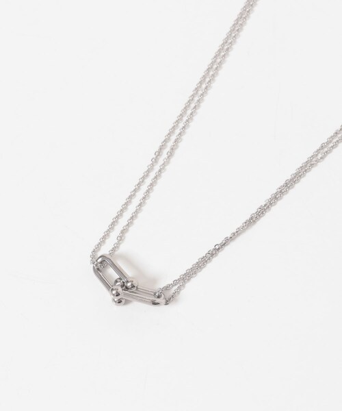 URBAN RESEARCH Sonny Label（アーバンリサーチサニーレーベル）の「ステンレスボーントップネックレス（ネックレス・レディース・シルバー/ゴールド・One）」の4枚目の写真