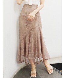 MERCURYDUO | アシメデザインイレヘムマーメイドスカート(スカート)