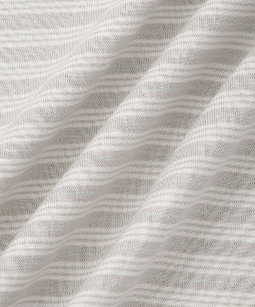 Saturdays NYC（サタデーズ ニューヨークシティ ）の「Multi Stripe Relax SS Tee（Tシャツ/カットソー・レディース・グレー/オリーブ・L/M/S/XL/XS）」の14枚目の写真