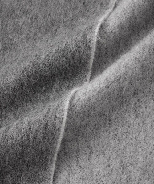 ROPE'（ロペ）の「ラムウールリバーシブルストール（ストール/ショール・レディース・チャコール/ベージュ・F）」の20枚目の写真