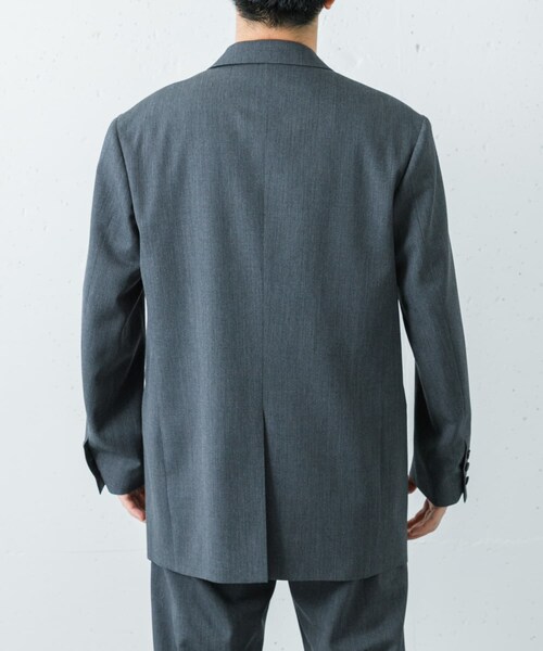 URBAN RESEARCH(アーバンリサーチ)の「semoh TAILORED JACKET(テーラードジャケット・メンズ・GREY/BLACK・2/3)」の8枚目の写真