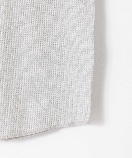 URBAN RESEARCH Sonny Label（アーバンリサーチサニーレーベル）の「『別注』JEMORGAN×Sonny Label　ワッフルラウンドタンクトップ（タンクトップ・メンズ・ナチュラル/ホワイト/杢グレー/ブラック・M/L/XL）」の17枚目の写真