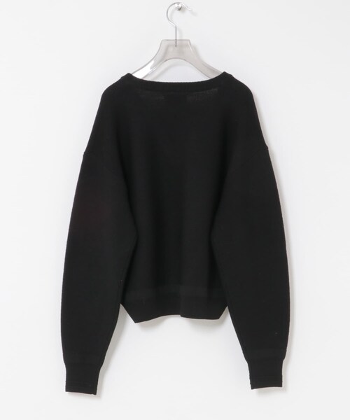 URBAN RESEARCH（アーバンリサーチ）の「new basic　RIDGE PULL KNIT（ニット/セーター・レディース・BLACK/KHAKI/BLUE・Free）」の6枚目の写真