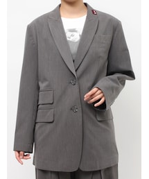 jouetie | 【PosTokyo】テーラードジャケット【セットアップ対応】(テーラードジャケット)