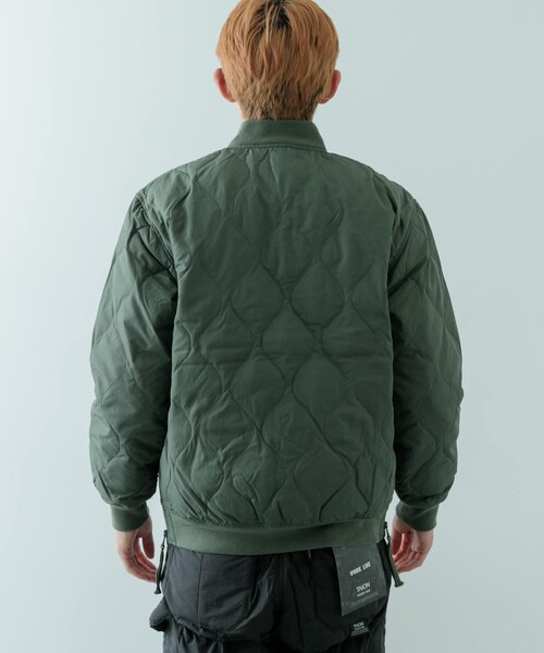 ITEMS URBANRESEARCH（アイテムズ アーバンリサーチ）の「TAION　Military MA-1 Down Jacket（その他アウター・メンズ・MULTI/BLK/OLV・M/L/XL）」の19枚目の写真