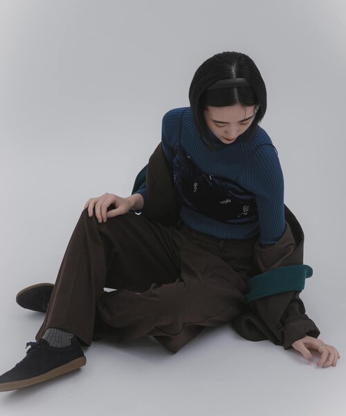 SENSE OF PLACE by URBAN RESEARCH（センスオブプレイスバイアーバンリサーチ）の「ジャーマントレーナースニーカー（スニーカー・レディース・CAMEL/NAVY/BROWN・S/M/L）」の8枚目の写真