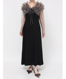 LAGUNAMOON（ラグナムーン）の「LADYチュールボレロキャミワンピース