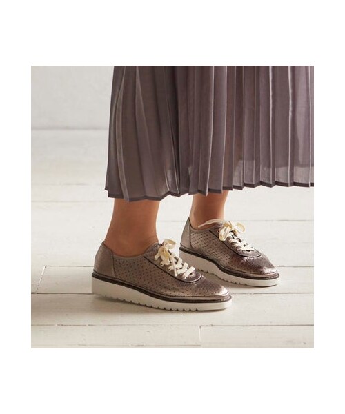 D'ICI（ディッシィ）の「モード エ ジャコモ ディッシィ MODE ET JACOMO DICI 【軽量】パンチングレースアップスニーカー (ブラック)（スニーカー・レディース・BL/LBG/SV/BRM・220/22cm/225/22.5cm/230/23cm/235/23.5cm/240/24cm/245/24.5cm）」の20枚目の写真