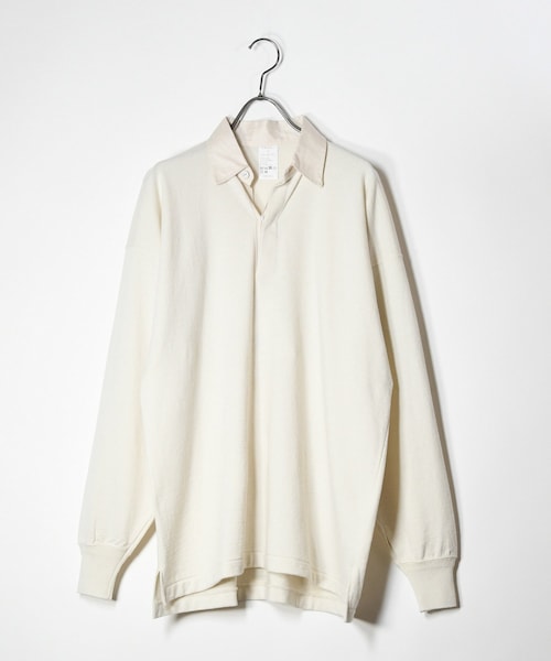 ADAM ET ROPE'（アダムエロペ）の「【COMOLI】ウール ラグビーシャツ