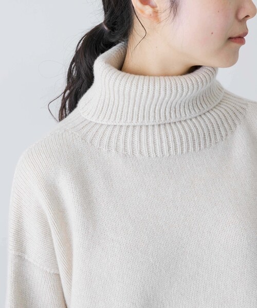 かぐれ（カグレ）の「Island Tides Lambswool sweater（ニット