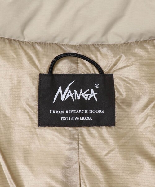 URBAN RESEARCH DOORS（アーバンリサーチドアーズ）の「『別注』NANGA×DOORS　STANDCOLLAR DOWN JACKET（その他アウター・レディース・BORDEAUX/MOCHA/BLACK・One）」の14枚目の写真