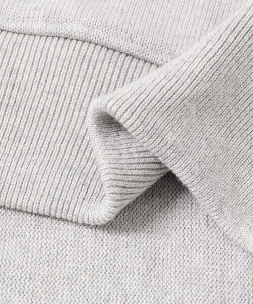 URBAN RESEARCH（アーバンリサーチ）の「SEVEN BY SEVEN　PULLOVER KNIT HOODIE（パーカー・メンズ・010 BLK/030 WHT・M/L）」の8枚目の写真