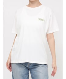 Ungrid | カラーエンブロイダリーTee(Tシャツ/カットソー)