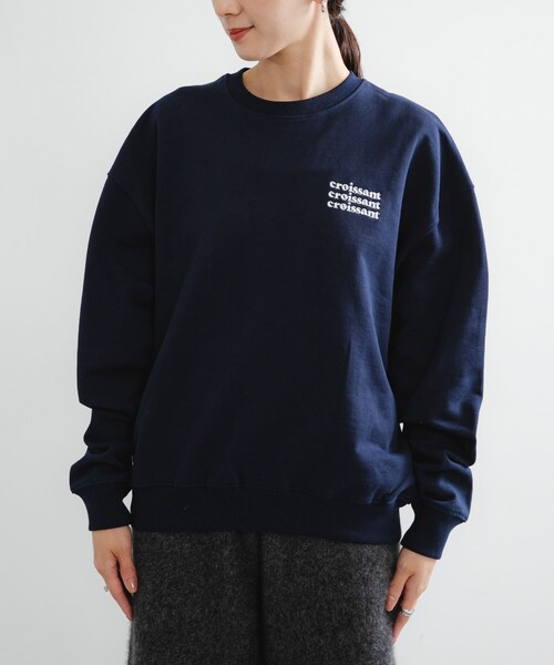 URBAN RESEARCH(アーバンリサーチ)の「『別注』Les Petits Basics×URBAN RESEARCH SWEAT(スウェット・レディース・F NAVY/K COFFEE・XS)」の12枚目の写真