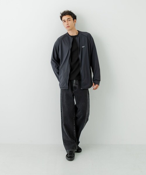 URBAN RESEARCH(アーバンリサーチ)の「『別注』NANGA×URBAN RESEARCH RASH GUARD BLOUSON(ブルゾン・メンズ・BLACK/CHARCOAL・M/L)」の8枚目の写真