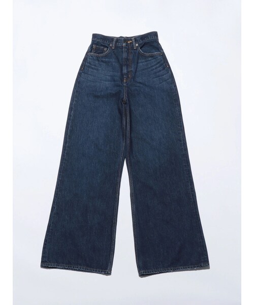 EMODA（エモダ）の「【VEQUM】RIM WIDE JEANS（その他・レディース・ブラック/ブルー/アイスブルー・24/25/26）」の5枚目の写真